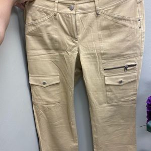 Cream Tahari Pants